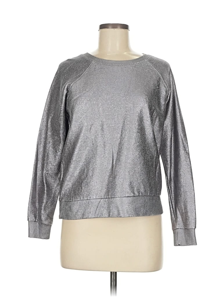 Pre-owned Hot Topic Sweatshirt In Silver