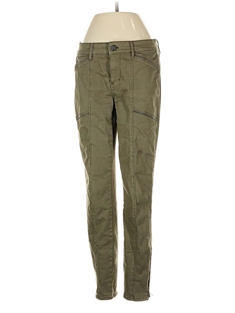 Pre-owned White House Black Market Cargo Pants In Green