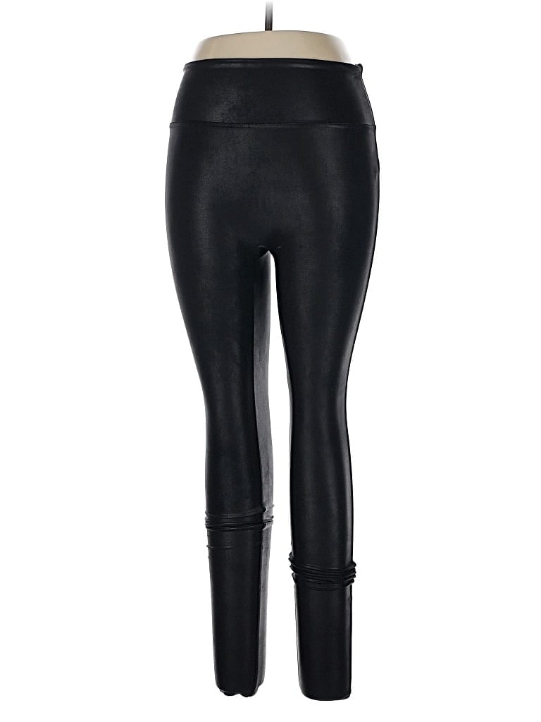 Pre-owned Spanx Active Pants In Black