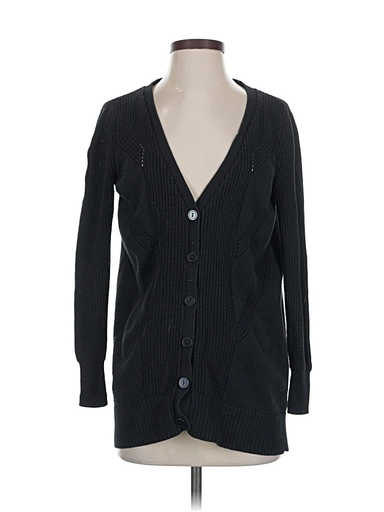 Pre-owned Victoria's Secret Cardigan Sweater In Black