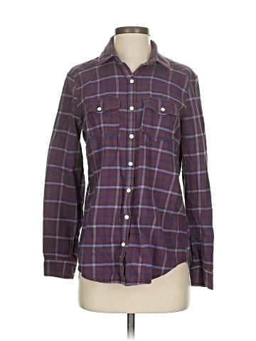 Rubbish Long Sleeve Button-Down Shirt (view 1)