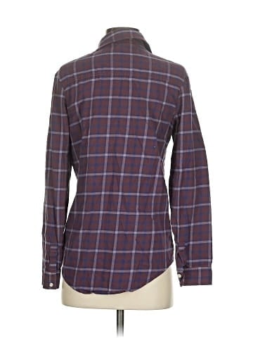Rubbish Long Sleeve Button-Down Shirt (view 2)