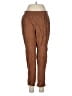 Club Monaco 100% Cupro Solid Brown Casual Pants Size 6 - photo 1
