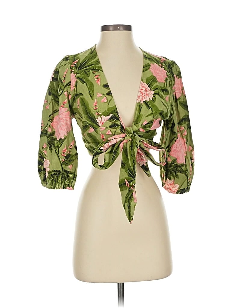 Pre-owned Target Kimono In Green