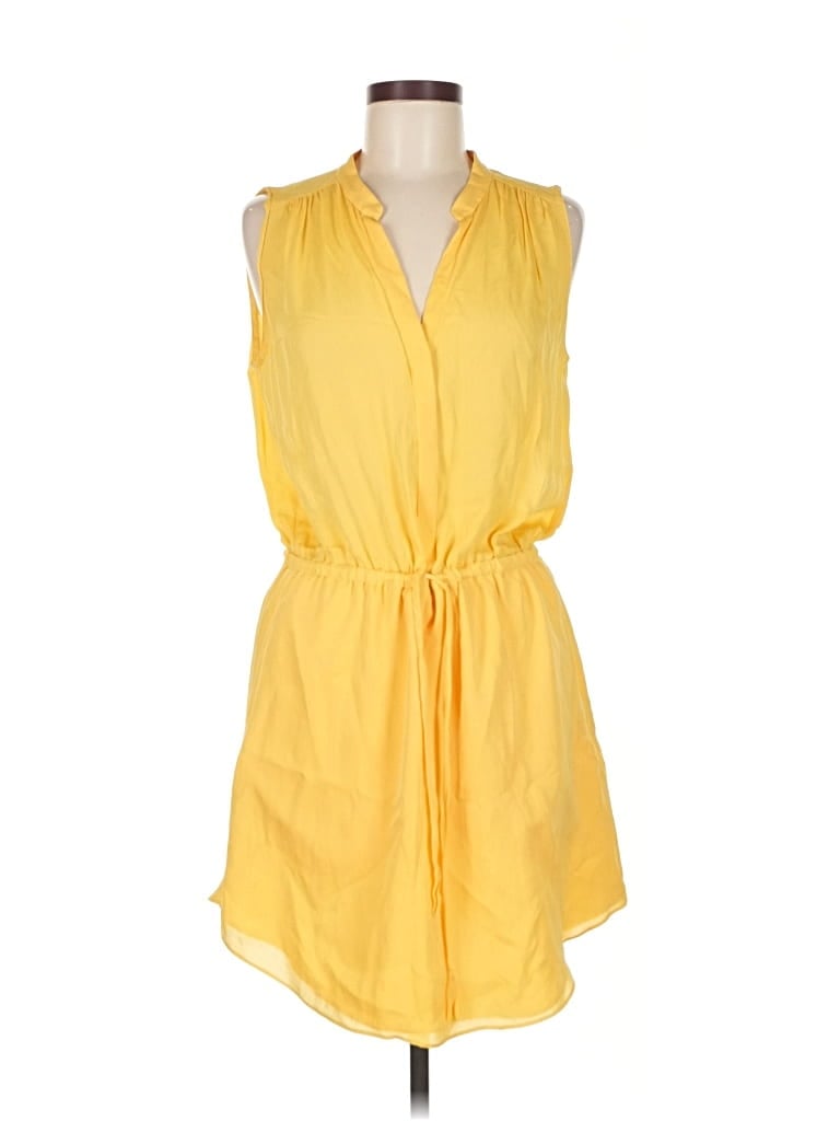 Pre-owned Babaton Casual Dress In Yellow