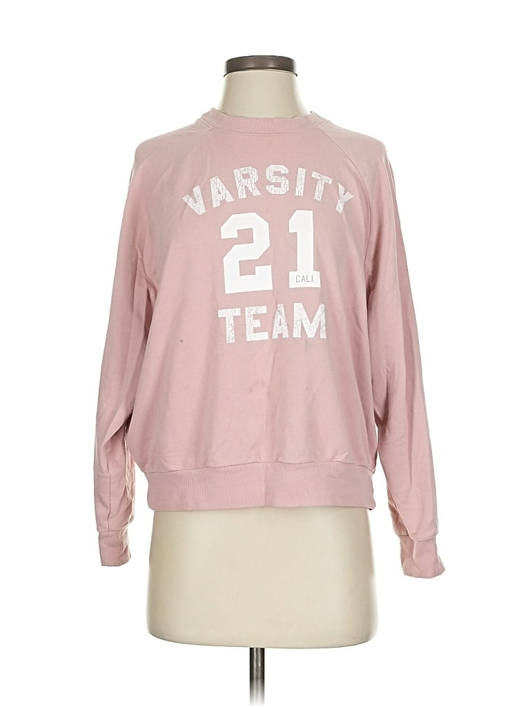 Pre-owned Flirtitude Sweatshirt In Pink