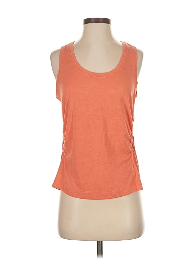 Pre-owned Athleta Sleeveless T-shirt In Orange