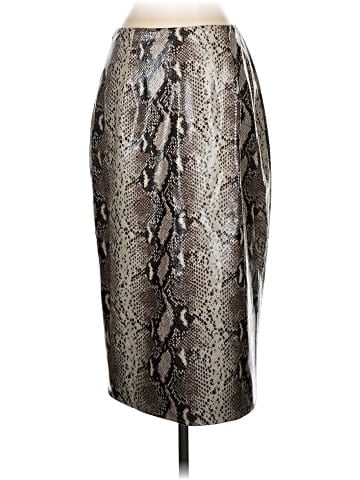 Sen Faux Leather Skirt (view 2)
