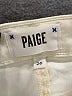 Paige Solid Ivory Jeans Size 26 waist - photo 4