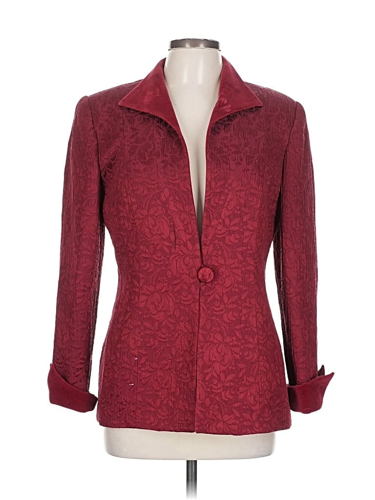 Pre-owned Dior Wool Blazer Jacket In Red
