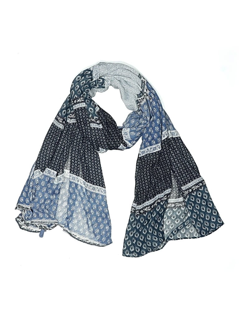 Pre-owned Fatface Scarf In Blue