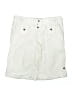 Jolt Solid Ivory Cargo Shorts Size 9 - photo 1
