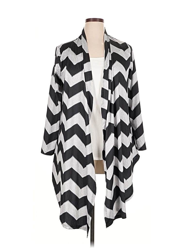 Pre-owned Unbranded Kimono In Silver