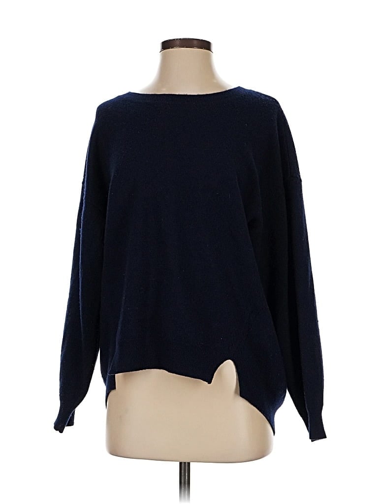 Pre-owned Joie Wool Pullover Sweater In Blue