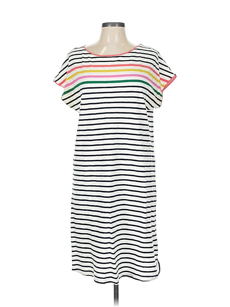 Pre-owned Boden Casual Dress In White