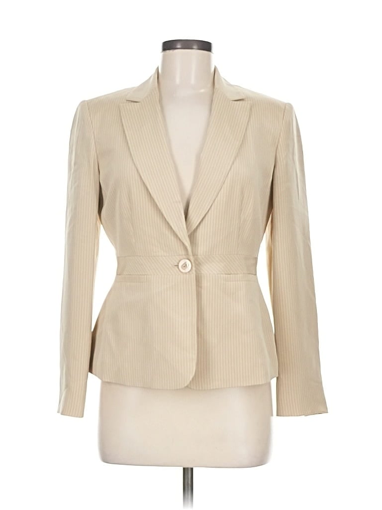 Pre-owned Jones New York Blazer Jacket In Brown