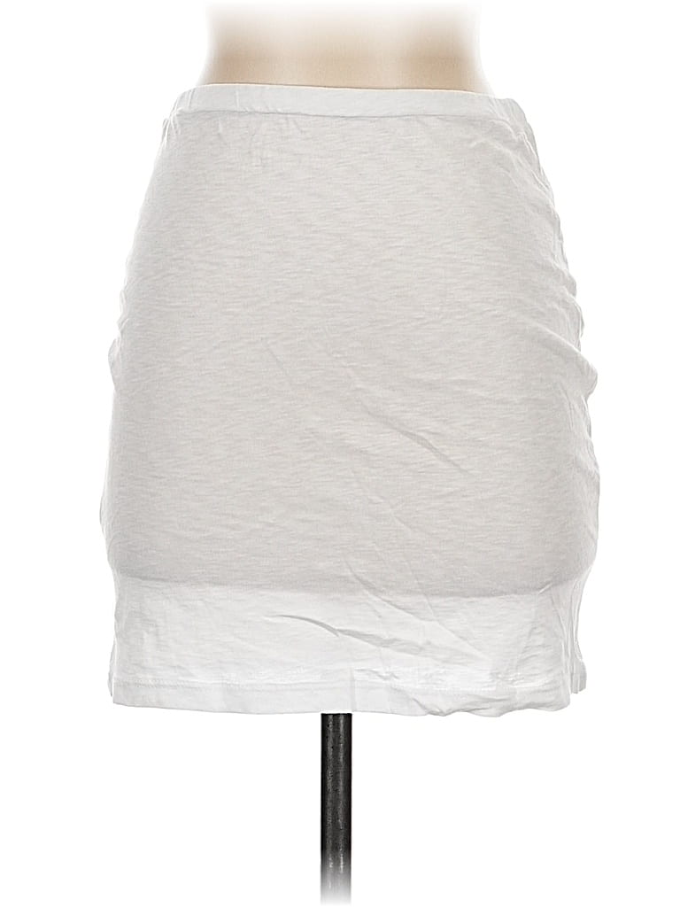 Pre-owned Unbranded Casual Skirt In White