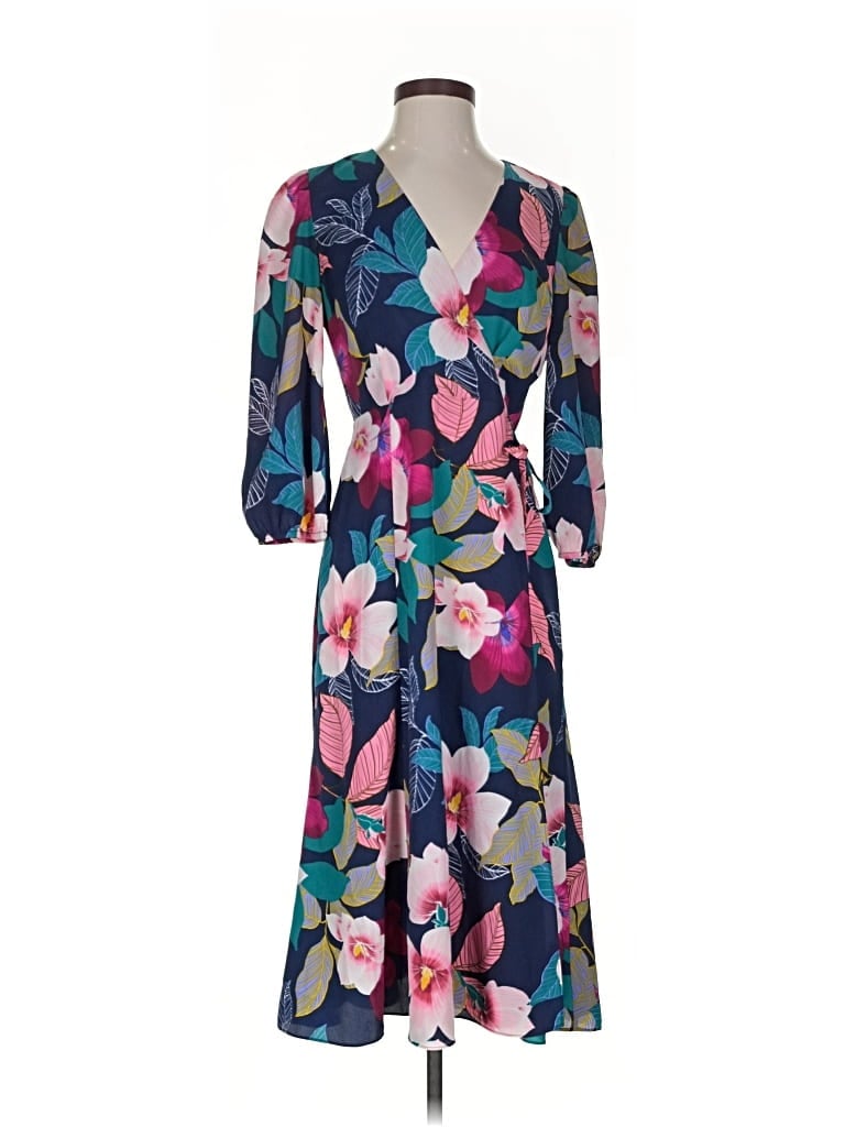 Pre-owned Eliza J Cocktail Dress In Blue