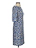 Max Studio Print Blue Casual Dress Size XS - photo 4