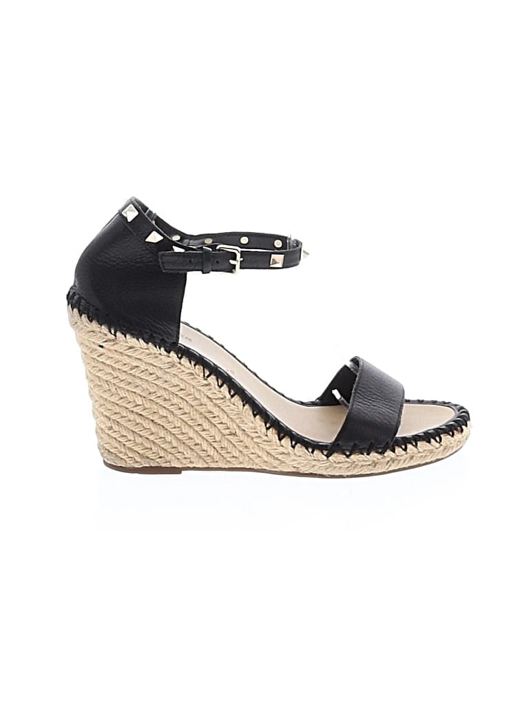 Pre-owned Marc Fisher Wedges In Black