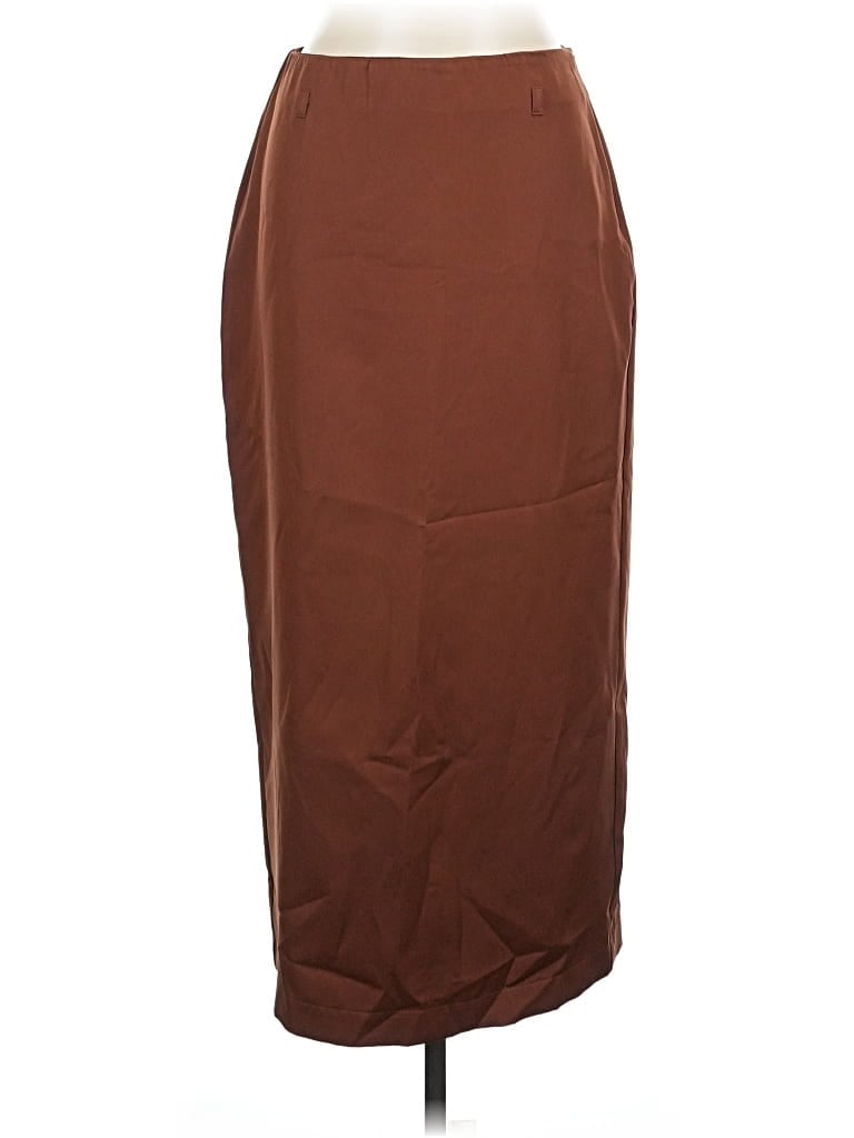 Pre-owned Unbranded Casual Skirt In Brown
