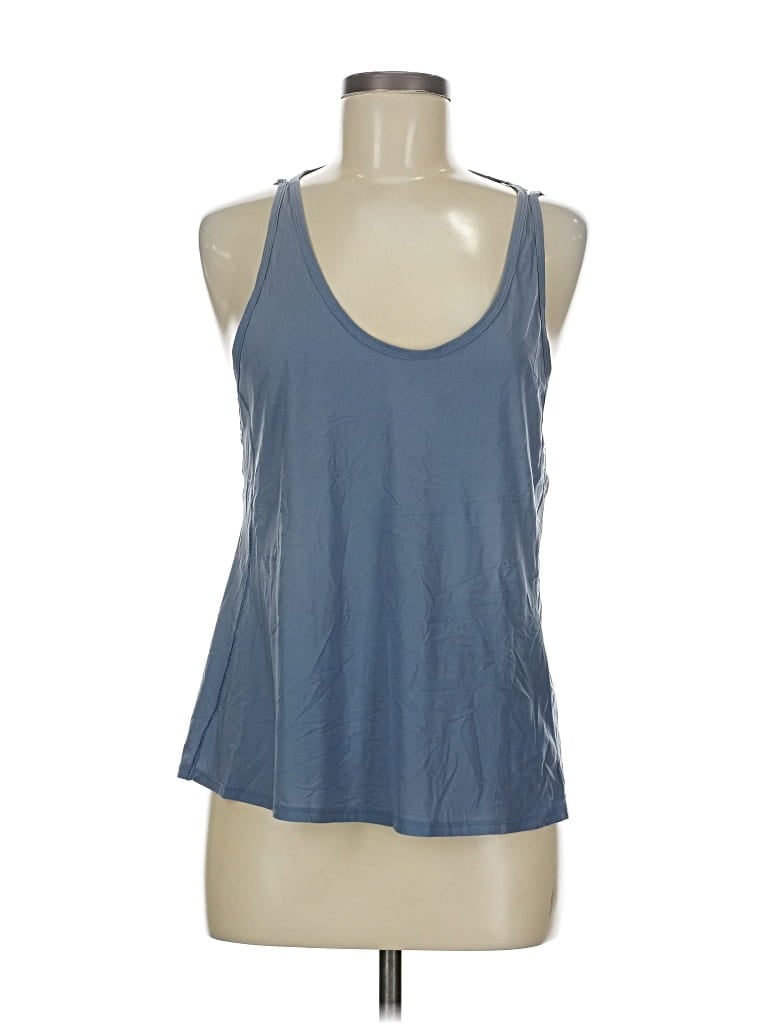 Pre-owned Lululemon Athletica Active Tank Top In Blue