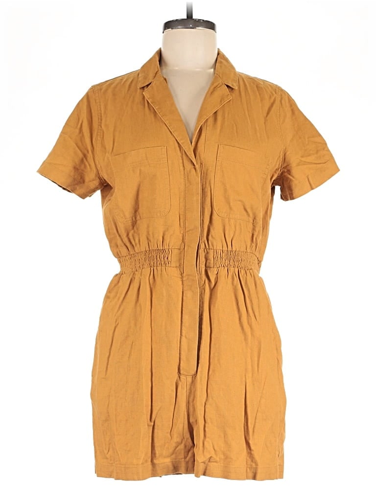 Pre-owned Universal Thread Romper In Brown