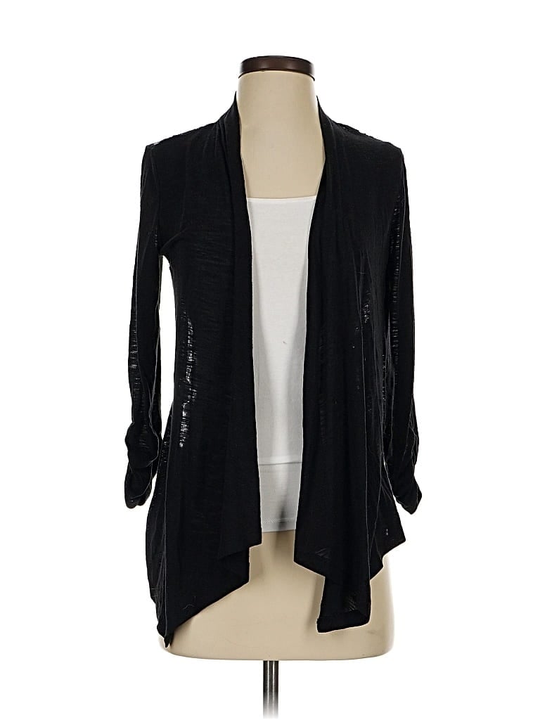 Pre-owned Vanity Cardigan Sweater In Black
