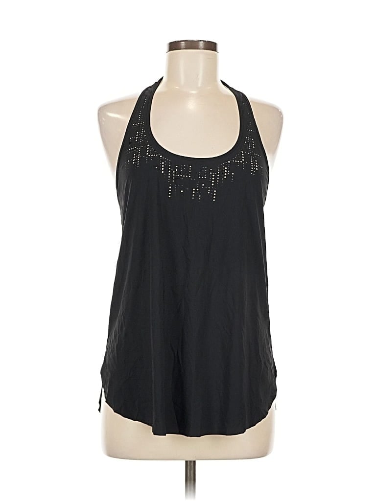 Pre-owned Lululemon Athletica Active Tank Top In Black