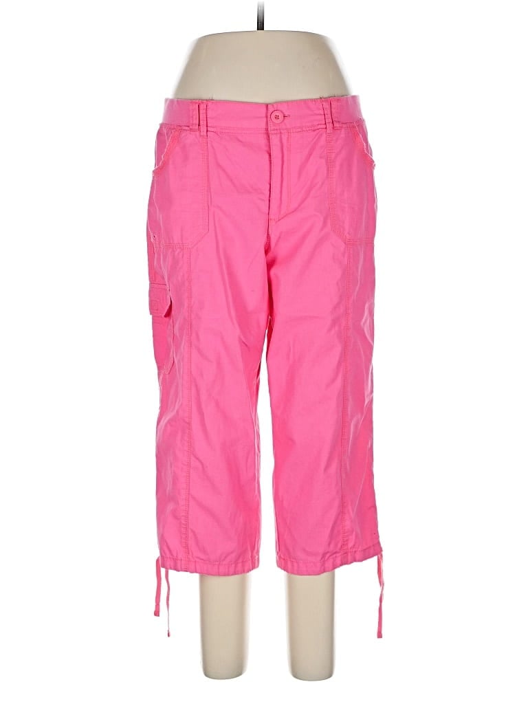 Pre-owned Gloria Vanderbilt Cargo Pants In Pink