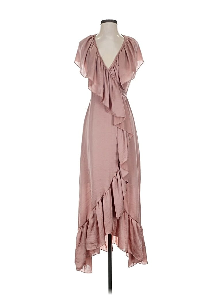 Pre-owned Misa Cocktail Dress In Pink