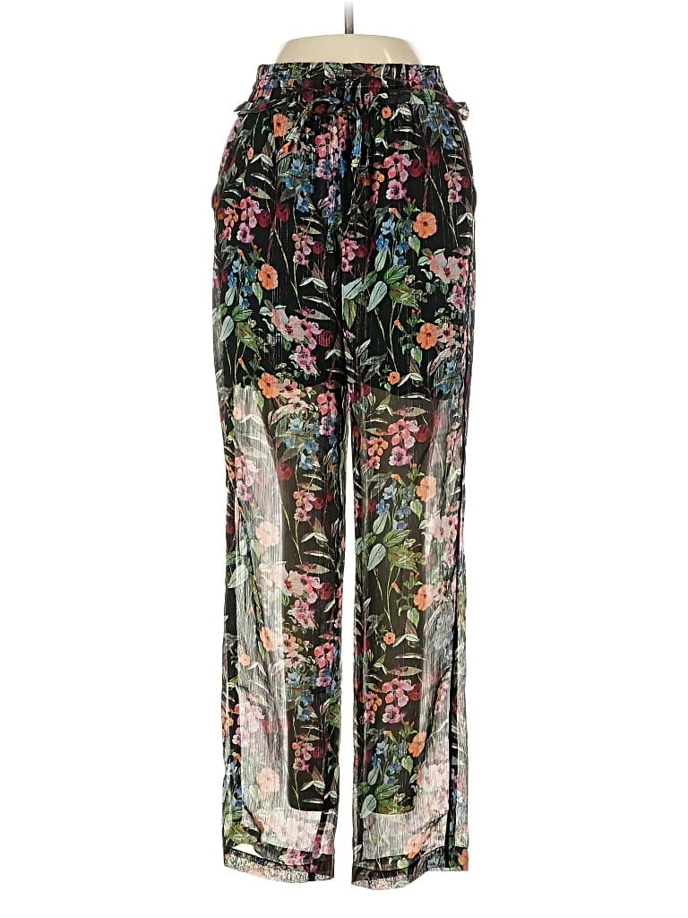 Pre-owned H&m Casual Pants In Black