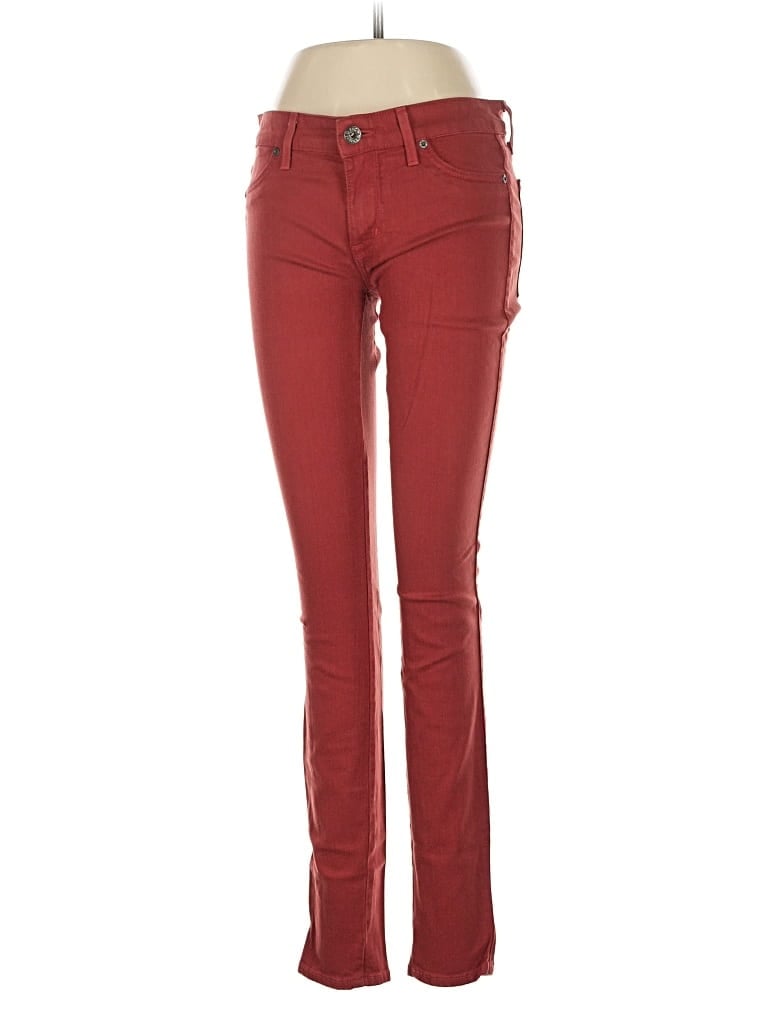 Pre-owned Rich & Skinny Jeans In Red