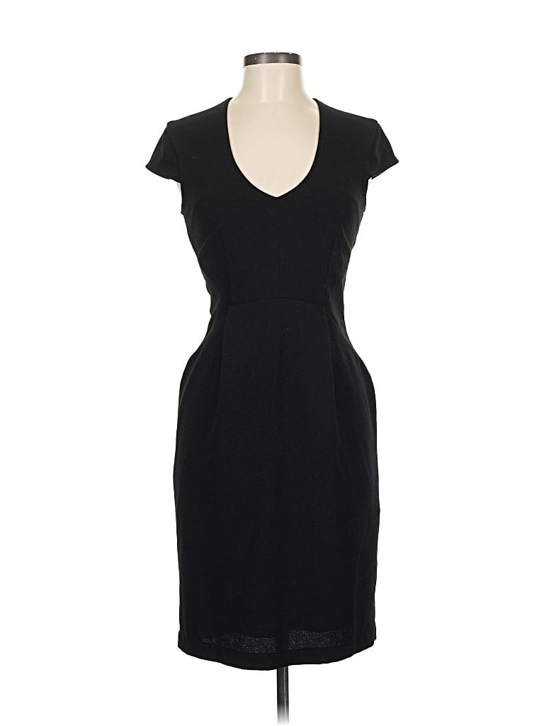 Pre-owned H&m Cocktail Dress In Black