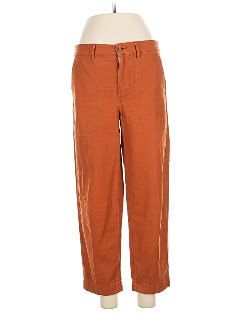Pre-owned J.crew Factory Store Casual Pants In Orange