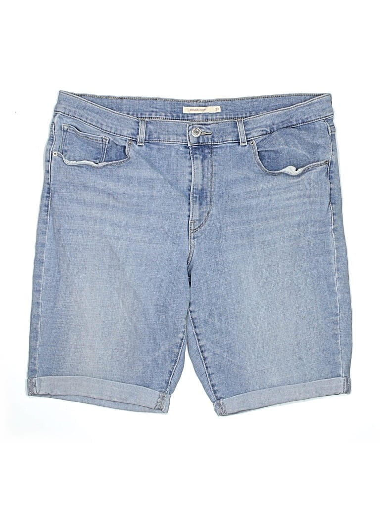 Pre-owned Levi's Denim Shorts In Blue