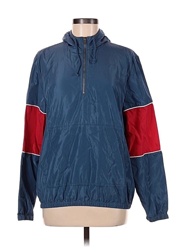 Pre-owned La Hearts Windbreaker Jacket In Blue