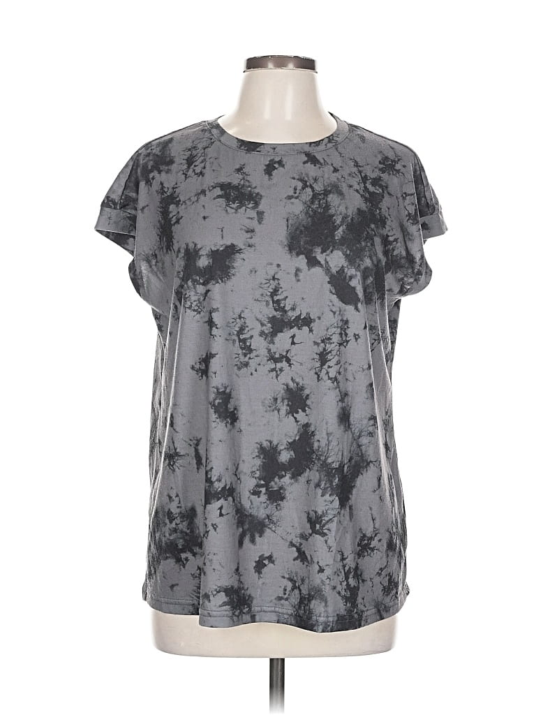 Pre-owned Unbranded Short Sleeve T-shirt In Gray