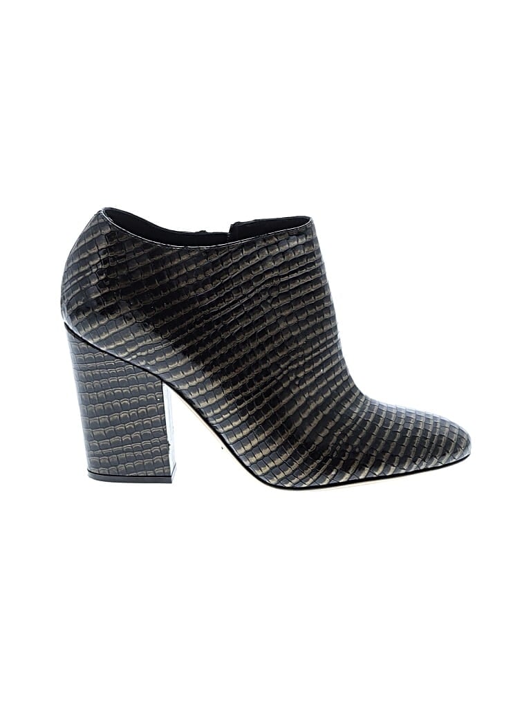 Pre-owned Sergio Rossi Ankle Boots In Green