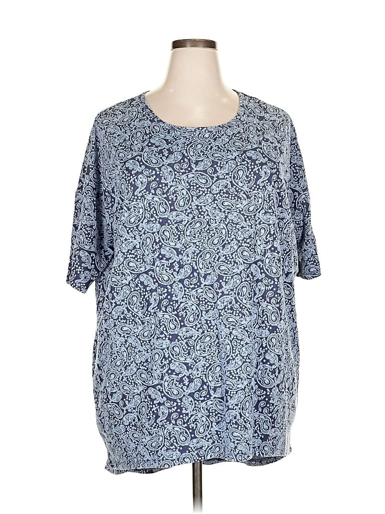 Pre-owned Lularoe Casual Dress In Blue