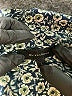 Olivaceous 100% Rayon Paisley Blue Romper Size L - photo 3