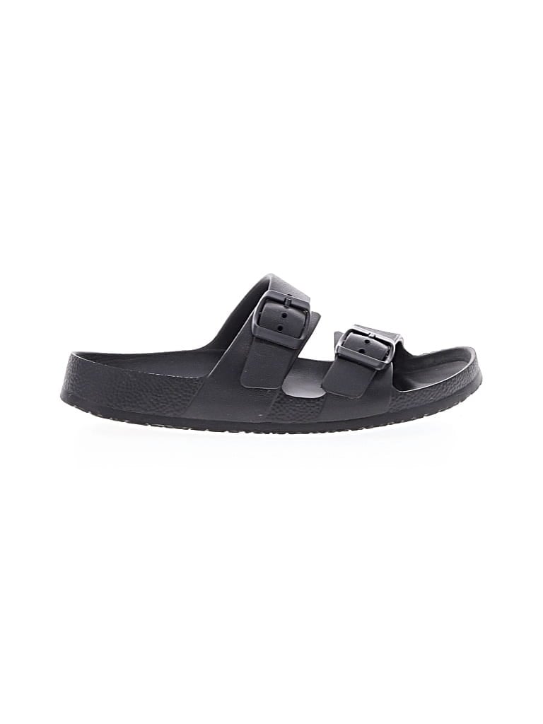 Pre-owned Shade & Shore Sandals In Black