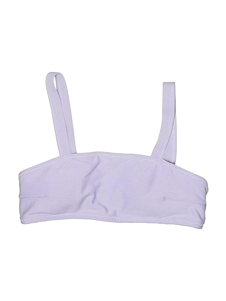 Pre-owned Unbranded Swimsuit Top Purple Swimwear