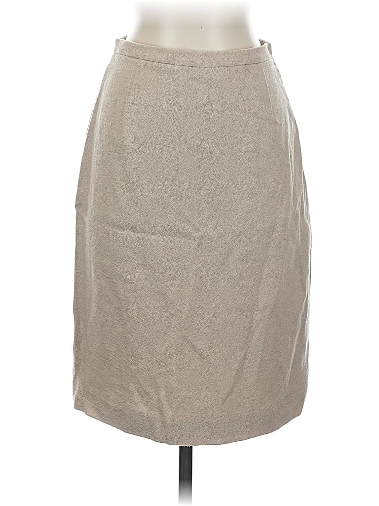 Pre-owned Ann Taylor Casual Skirt In Brown