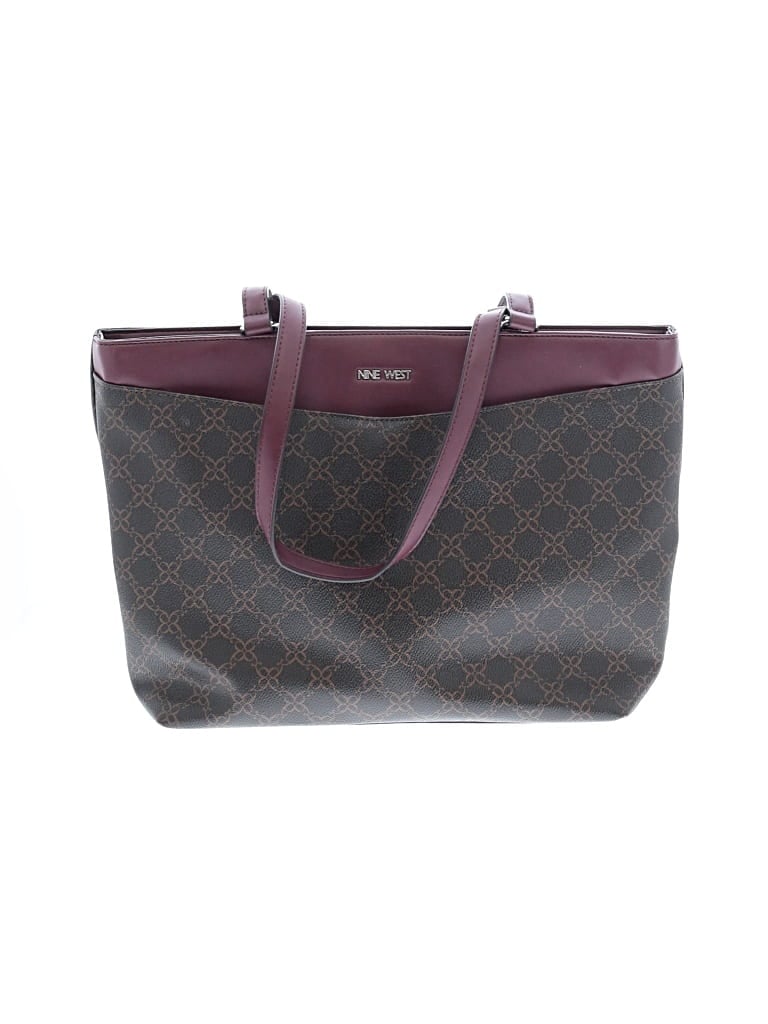 Pre-owned Nine West Tote Bag In Brown