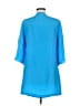 Single 100% Silk Blue Casual Dress Size M - photo 2