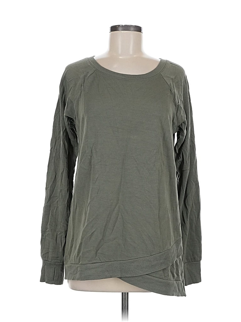 Pre-owned Threads 4 Thought Sweatshirt In Green