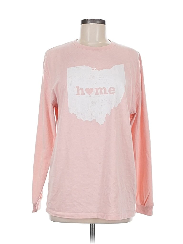 Pre-owned Home Free Long Sleeve T-shirt In Pink