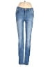 Zara TRF Hearts Blue Jeans Size 2 - photo 1