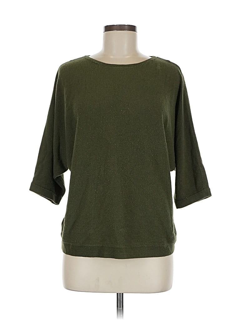 Pre-owned Soho Jeans New York & Company Cardigan Sweater In Green